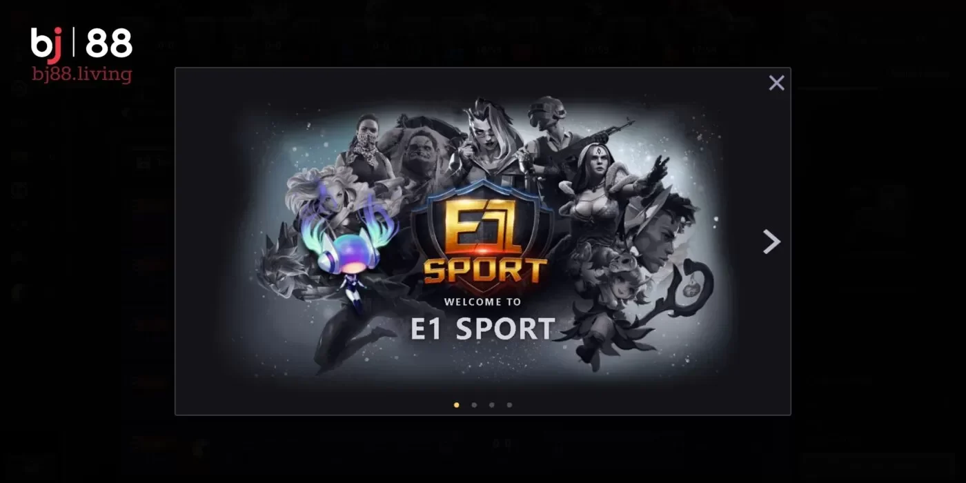 Chia sẻ thông tin mới nhất về sảnh thể thao điện tử E1SPORTS