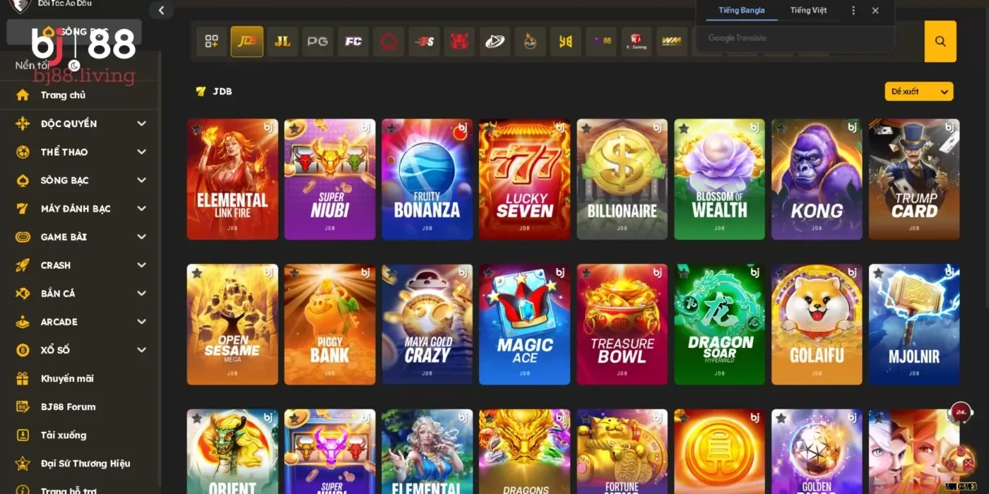 JDB Slots đã trở thành đối tác chính thức và có mặt tại BJ88